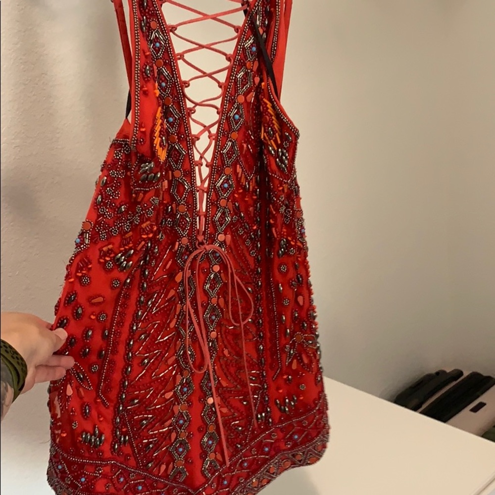 Beaded NBD romper